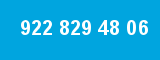 922 829 48 06 922 829 48 06